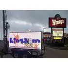 1R1G1B Moving LED Screen Pixel Pitch / DIP Electronic LED Message Display thumbnail-1