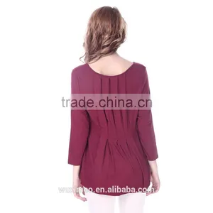 Size Custom Made Top Level Ladies Grey Blouses thumbnail-4