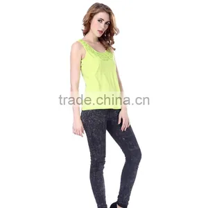 Women's Beaded Stringer Tank Top Wholesale Tank Top thumbnail-4