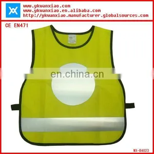 High Visbility Safety Kids Vest With Heat Transfer Film,High Visibility Kids Vest,safety Kids Vest thumbnail-1