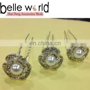 Wedding Pearl Decorative Hair Pin Hair Fork Wholesale thumbnail-1