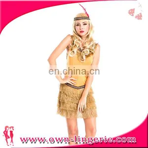 Women Sexy Cowboy Costume West Western Fancy Dress Halloween Costume thumbnail-6