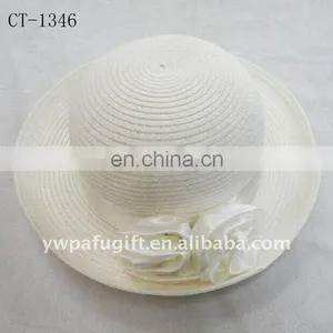Handmade Paper Straw Lady Hat thumbnail-1