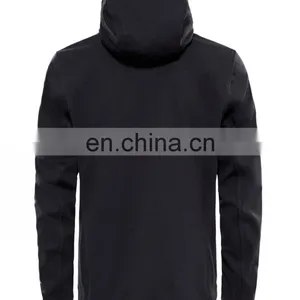 2017 New Style Golf Top Plain Contrast Color Men Softshell Jacket thumbnail-1