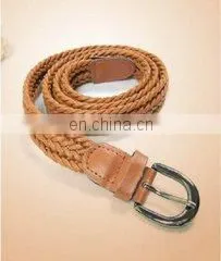 2016 Fashion Fancy Braided Branded Belts For Jeans thumbnail-5
