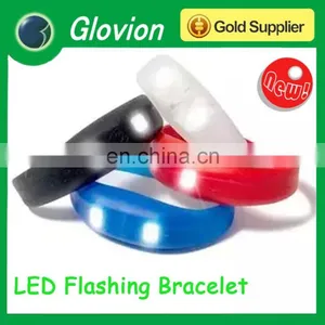Glovion Beautiful Color Led Flashing Bracelet Candy Color Led Flashing Bracelet Led Sports Led Flashing Bracelet thumbnail-2
