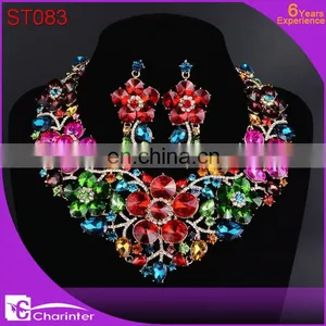 African Jewelry Sets Wedding Beautiful Jewelry Set Crystal Jewelr Sets thumbnail-2