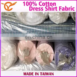 100% Cotton Shining Shirt Fabric Stock Lots thumbnail-1