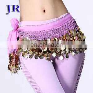 Cheap Sequins Tassel Belly Dance Hip Scarf Y-2010# thumbnail-1