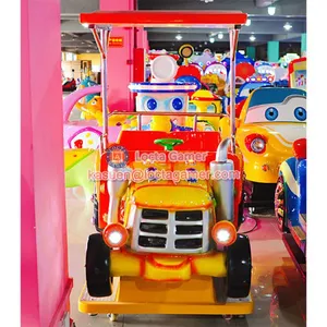 Zhongshan Amusement Kiddie Rides Rocking Machine Car 2 Seat Tractor thumbnail-5