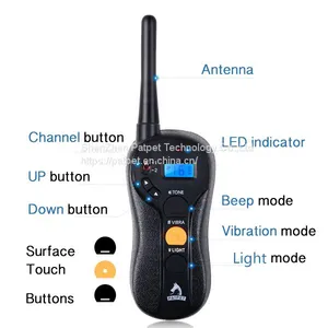 Europe 600M Remote Controlled Electric Dog Vibration Collar thumbnail-3