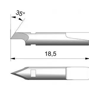 Zund Kiss Cut Blade: Z1 / 3910105,Esko Kiss Cut Blade: BLD-KC101 (i-101) / G42438499 thumbnail-5