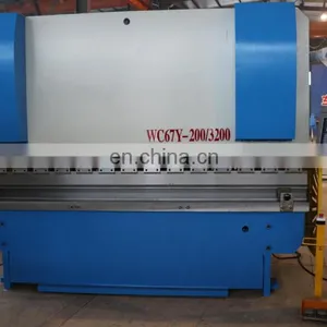 WC67K-200/3200 CNC Press Brake Machine Price Cnc Flat Bar Bending Machine thumbnail-6