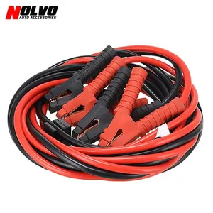 1500amp Heavy Duty Car Emergency Battery Booter Cables Jump Leads thumbnail-1