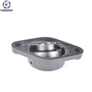 SUNBEARING Pillow Block Bearing UFL000 Grey 10*60*36mm Chrome Steel GCR15 thumbnail-2