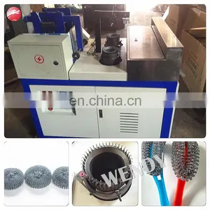 Kitchen Cleaning Ball Wire Mesh Scourer Making Machine thumbnail-3