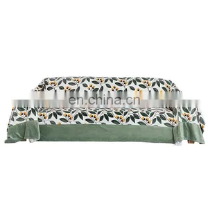 Riches Base Home Accessories Indoor Use Couch Protector 100% Polyester 3 Seat Sofa Cover thumbnail-1