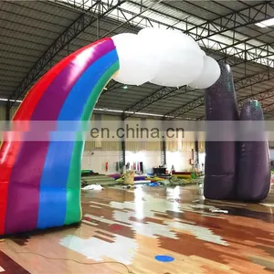 Rainbow Inflatable Irregularity Air Arch ,Inflatable Event Archway For Party ,Advertising thumbnail-2
