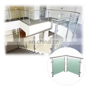 New Product Glass Balustrades 50x50mm Deck Railing thumbnail-4