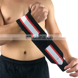 Hampool Premium Powerlifting Fitness Gym Sport Workout Wrist Wraps thumbnail-3
