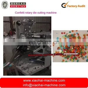 Paper Confetti Rotary Die Cutting Machine 60 M/min Production Capacity 200-500mm 80m/min 320mm 700mm 350mm Max. Workable Width thumbnail-3