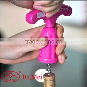 JINDA Christmas Series Plastic Corkscrew Wine Opener , Plastic Wine Opener thumbnail-4