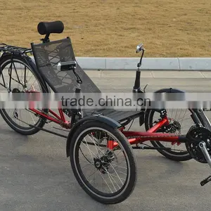 Electric 250w Folding Recumbent Trike thumbnail-2