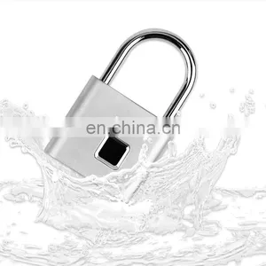 Fingerprint Lock Keyless Smart Fingerprint Padlock Waterproof Anti-Theft Security Electronic Digital Lock for House Door thumbnail-4
