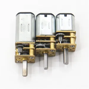 Low Speed 12mm Metal dc Electronic Gear Motor 3v 6v 12v 24v With N20 dc Motor for Door Lock thumbnail-1