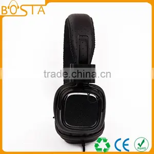 Stereo Best Stylish Fashion Design Factory Direct Sales Whole Black Square Earcap Headphones thumbnail-2
