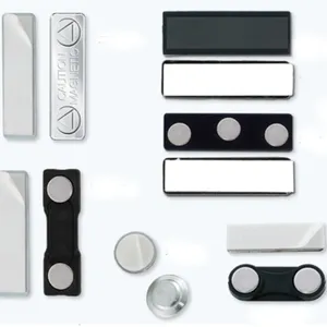 Neodymium Magnet Magnetic Name Badge Holder With Adhesive thumbnail-1