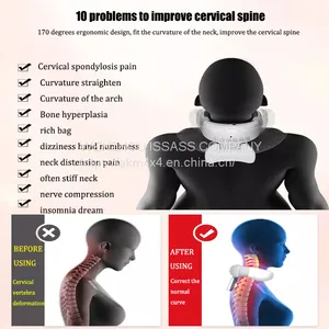 Hot Selling Amazon Electric Neck Pulse Massager Back Neck Body Massage Neck Massage Collar thumbnail-2