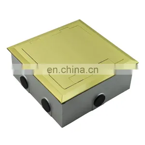 RJ45 Electrical Vga Gold Audio USB Switch Floor Socket Box thumbnail-3