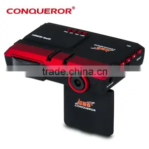 HD 1080P DVR Car Radar Detector With Car DVR Camera Ambarella A7 Nice Night Vision With Radar Speed Alarm and GPS thumbnail-2