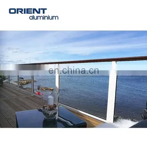 China Price Alumiinikaiteet Aluminum Glass Raling thumbnail-3