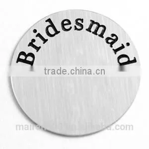B22 Newest Cheap Initial Disc Floating Locket Plates Wholesale thumbnail-1