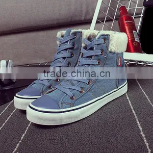 C89266A FASHION LADY WINTER FLAT BOOTS CASUAL SHOES thumbnail-3