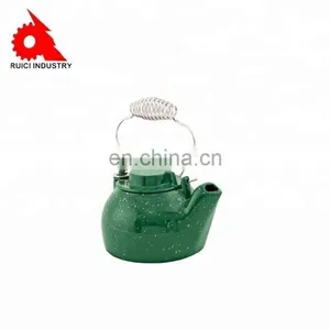 China 1.2 L Cast Iron Teapot Top Quality Chinese Thick Cast Iron Tea Pot With Laser Logo on the Bottom of Teapot thumbnail-2