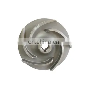 Custom 5 Axis Machined Water Pump Impeller Cast Iron Turbo Impeller thumbnail-2