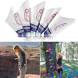 10PCS/SET Disposable Paper Women Urinal Outdoor Travel Camping Portable Female Urinal Paper Urination Device Stand Up & Pee thumbnail-3