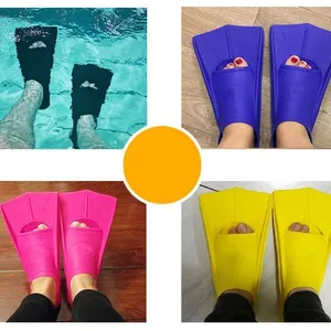 Swimming Fins Freestyle Silicone Short Fins Children's Diving Frog Shoes Training Equipment Wholesale Silicone Frog Shoes thumbnail-3