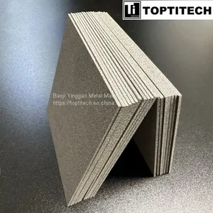 1.5mm Sintered Porous Titanium Plate Filtration Industry thumbnail-1