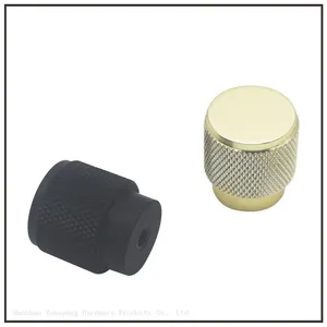 Fancy Knurled Furniture Cabinet Handles Aluminum Cupboard Drawer Pulls Handles and Knobs thumbnail-2