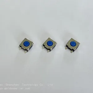 Silent Switch 6 * 6 * 3.0mm Waterproof Patch Foot Extension Button Switch, Long-life Silicone Button thumbnail-3