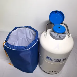 High-Performance Liquid Nitrogen Tank Yds10-210 for Frozen Sperm Storage thumbnail-5