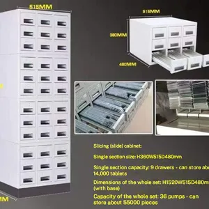 Pre-Assembled 18-Drawer Slide Cabinet for Pathology Labs — OEM Available, Ships Fully Built Worldwide thumbnail-3