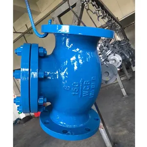 ANSI Check Valve H44H/H44W-150LB DN300 WCB Cast Steel Ductile Iron Stainless Steel Swing Flange Check Valve thumbnail-6