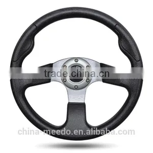 Simple Fashion International Fan Low-key Luxury Connotation Universal PU Car Steering Wheels thumbnail-1