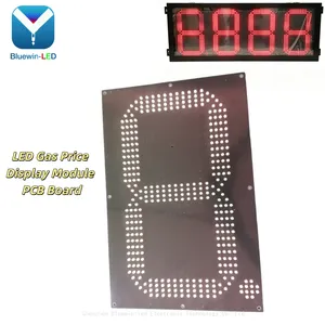 Outdoor IP65 Waterproof 8 Inch LED Gas Price Display Module thumbnail-2
