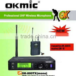 Mono Wireless Stage in Ear Monitor/wireless Tour Guide System thumbnail-1